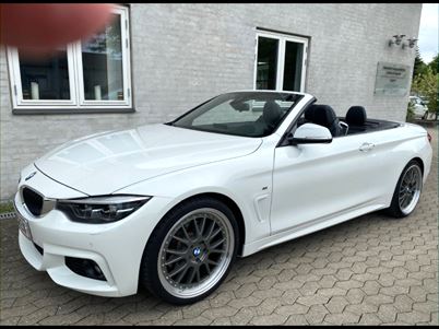 BMW 430i 2,0 Cabriolet M-Sport aut., 68,000 km, 539,000 Kr.