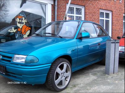 Opel Astra 1,6i GL (1994), 24,800 Kr.