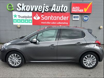 Peugeot 208 BlueHDi 100 Allure Sky (2019), 106.000 km, 94.900 Kr.