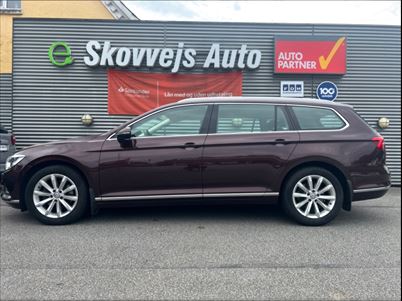 VW Passat TDi 150 Highline+ Variant DSG (2017), 144.000 km, 194.900 Kr.