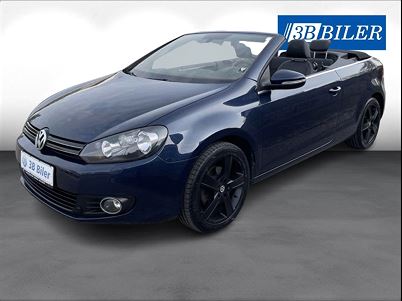 VW Golf 1,2 BlueMotion TSI Sport - Highline 105HK Cabr. Man.  (2012), 140.000 km, 139.900 Kr.