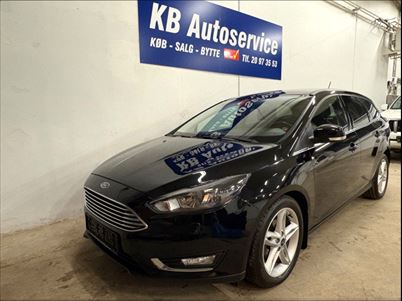 Ford Focus SCTi 125 Titanium stc. (2017), 168.000 km, 79.700 Kr.