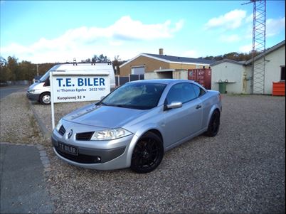 Renault Mégane II 1,6 Authentique CC (2008), 147,000 km, 84,900 Kr.