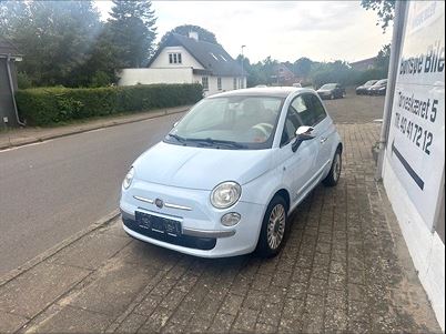 Fiat 500 Lounge (2008), 213,000 km, 34,800 Kr.