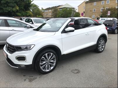 VW T-Roc TSi 150 Style Cabriolet DSG (2020), 137.000 km, 299.900 Kr.