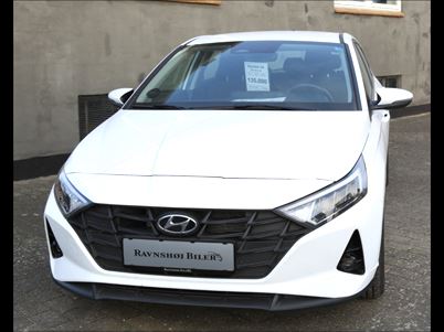 Hyundai i20 MPi Advanced (2022), 43.000 km, 135.000 Kr.