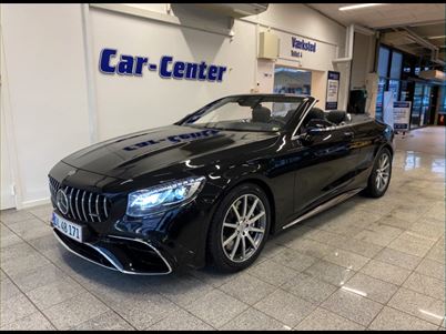 Mercedes-Benz S63 4,0 AMG Cabriolet aut. 4Matic+, 49.000 km, 1.150 Kr.