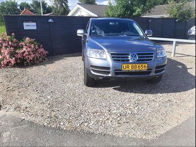 VW Touareg 3,0 TDI V6 Tiptr. 225HK Van 6g Aut. (2005), 150.000 km, 69.000 Kr.