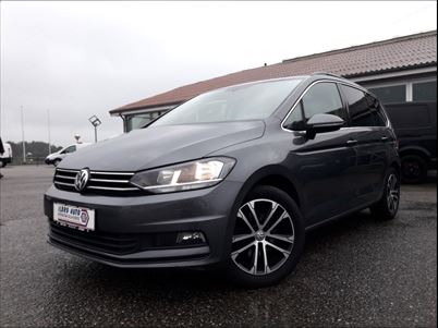 VW Touran TDi 115 Comfortline DSG 7prs (2019), 208.000 km, 149.900 Kr.