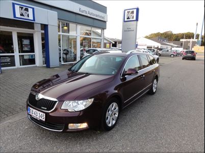 Skoda Superb TDi 105 Comfort Combi GreenLine (2011), 343.000 km, 48.900 Kr.