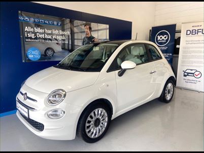 Fiat 500C 1,0 Hybrid Lounge (2020), 85.000 km, 84.800 Kr.