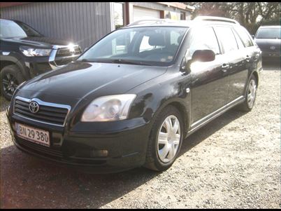 Toyota Avensis 1,8 Linea Sol 129HK Stc, 376.000 km, 19.900 Kr.