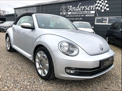 VW The Beetle 1,2 TSi 105 Design Cabriolet BMT (2013), 87,000 km, 189,900 Kr.