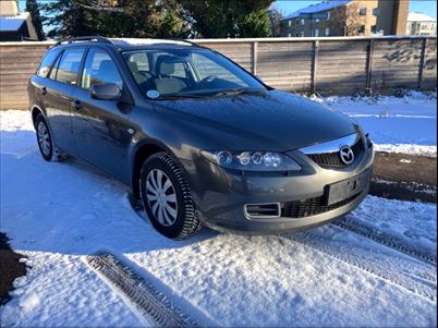 Mazda 6 Comfort stc. (2006), 214.000 km, 19.900 Kr.