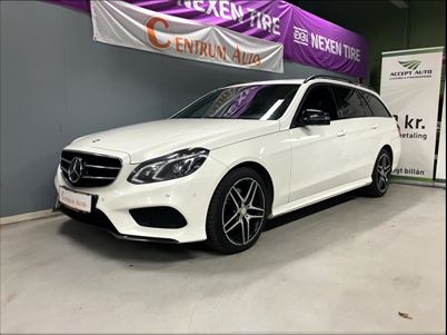 Mercedes-Benz E220 2,2 BlueTEC AMG Line stc. aut. 4Matic 5d (2016), 299.000 km, 199.900 Kr.