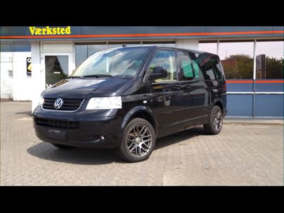 VW Multivan 2,5 TDi 130 Highline Van 5d (2007), 304,000 km, 59,800 Kr.