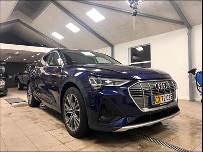 Audi e-tron S-line Sportback quattro Van (2020), 68.000 km, 265.000 Kr.