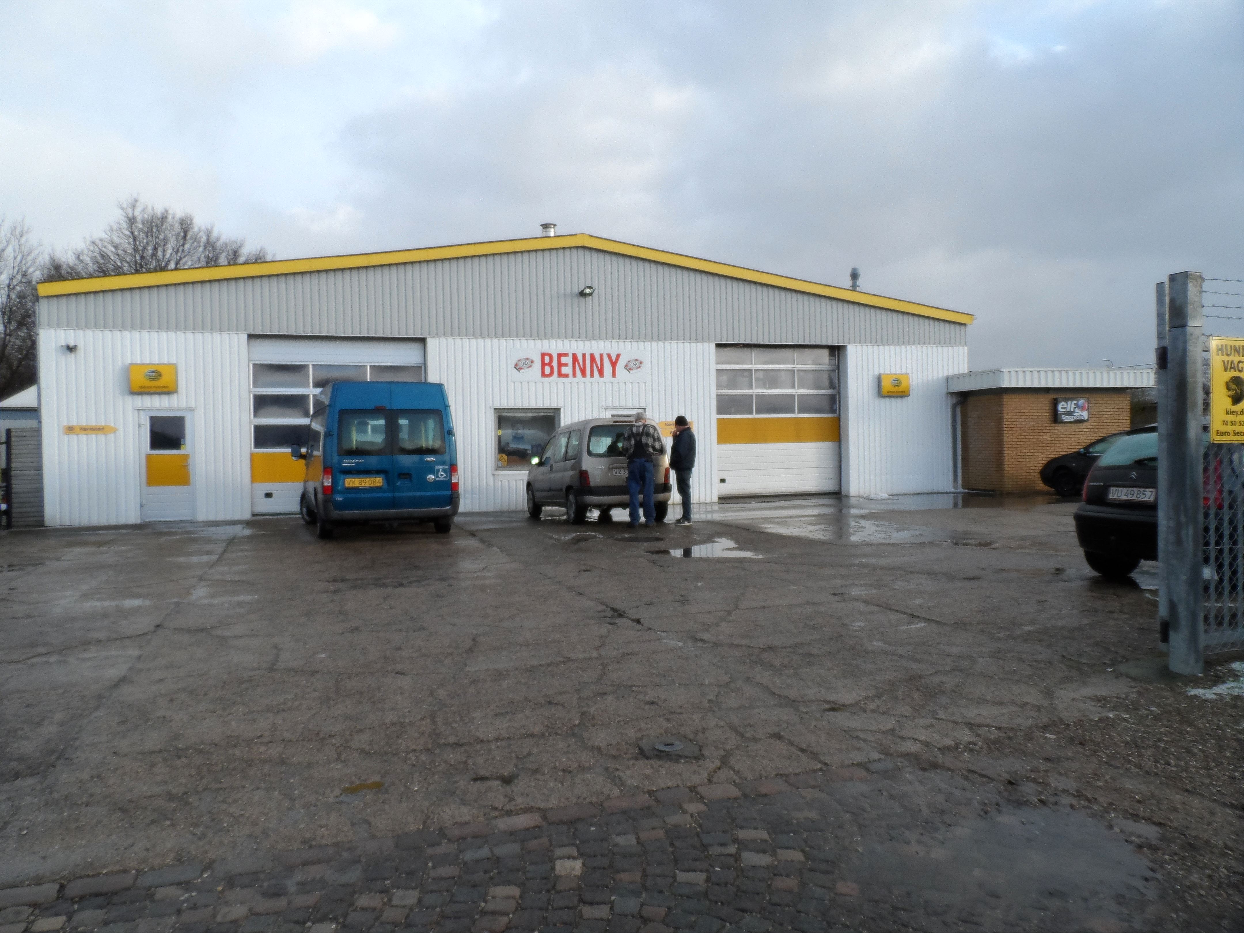Benny hansens autohandel autoværksted i 6100 haderslev en del af ...