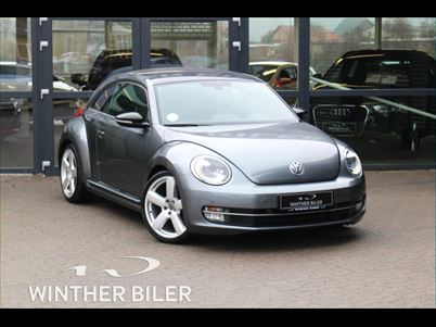 VW The Beetle 2,0 TSi 200 Sport DSG 2 dørs (2012), 72.000 km, 209.900 Kr.