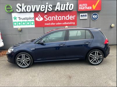 VW Golf VII TDi 110 BlueMotion (2015), 241,000 km, 79,900 Kr.