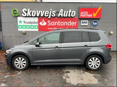 VW Touran TDi 115 Comfortline DSG 7prs (2020), 105.000 km, 249.900 Kr.