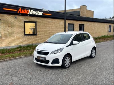 Peugeot 108 e-VTi 69 Active (2016), 109.500 km, 51.900 Kr.