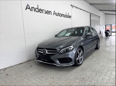 Mercedes-Benz C220 d AMG Line stc. aut. (2017), 213.000 km, 199.900 Kr.