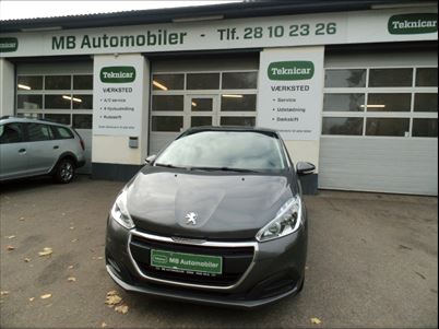 Peugeot 208 PureTech 82 Privé (2019), 141,000 km, 69,999 Kr.