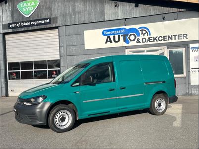 VW Caddy Maxi TDi 102 BMT Van (2016), 141.500 km, 89.900 Kr.