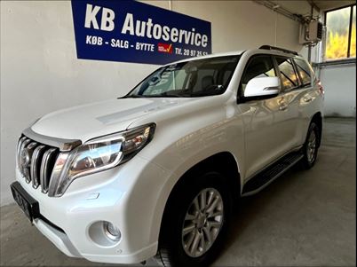 Toyota Land Cruiser D-4D T4 aut. 7prs (2016), 194.000 km, 699.700 Kr.