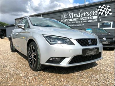 Seat Leon 1,6 TDi 110 Style ST DSG (2016), 106,000 km, 189,900 Kr.