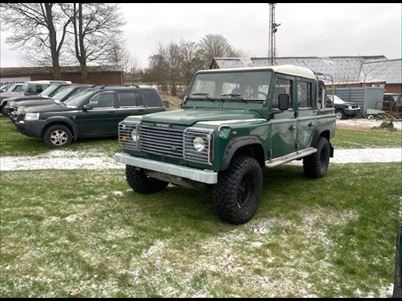 Land-Rover Defender 2,5 122HK DobKab (2005), 405.000 km, 129.900 Kr.