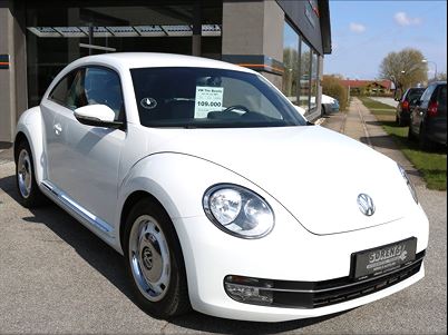 VW The Beetle TDi 105 Life BMT (2014), 178,000 km, 109,000 Kr.