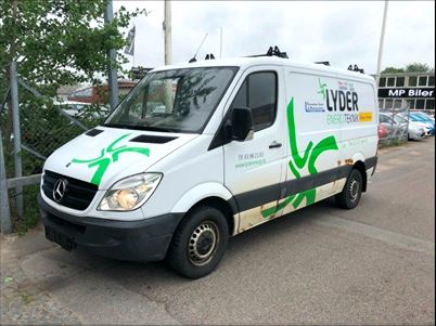 Mercedes-Benz Sprinter 318 CDi R2 Kassevogn (2007), 201.000 km, 57.000 Kr.