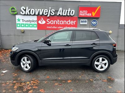 VW T-Cross TSi 115 Style DSG (2019), 146.000 km, 159.900 Kr.