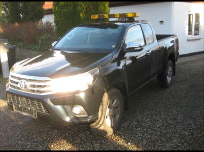 Toyota HiLux Extra Cab 2,4 D-4D T3 Safety Sense 4x4 150HK Pick-Up (2017), 163.000 km, 159.900 Kr.