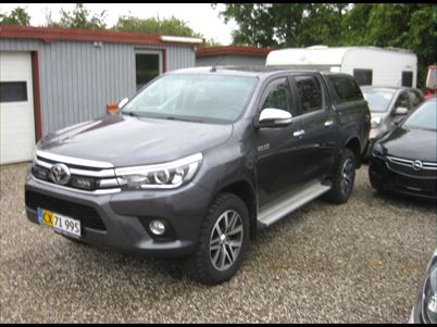 Toyota HiLux Dobb.Kab. 2,4 D-4D T4 4x4 150HK DobKab Aut. (2016), 210.000 km, 239.900 Kr.