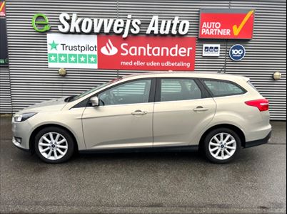 Ford Focus SCTi 125 Titanium+ stc. (2017), 117.000 km, 117.900 Kr.