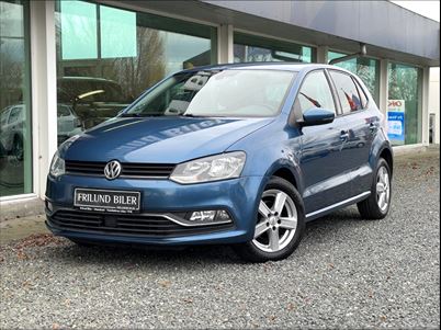 VW Polo TSi 90 Comfortline BMT (2016), 125.000 km, 84.900 Kr.