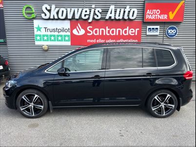 VW Touran TSi 110 Comfortline 7prs (2017), 124.000 km, 184.900 Kr.