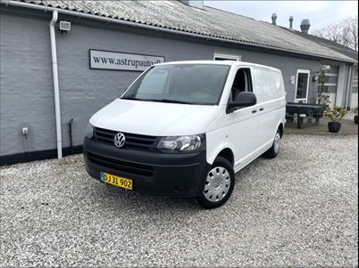 VW Transporter 2,0 Tdi BMT kort 2 skydedøre (2014), 161.000 km, 94.900 Kr.