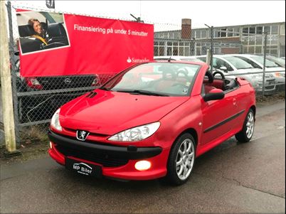 Peugeot 206 16V CC aut. (2002), 145,000 km, 64,900 Kr.