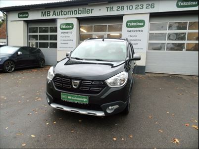 Dacia Lodgy Stepway dCi 90 Laureate (2017), 159.000 km, 89.999 Kr.