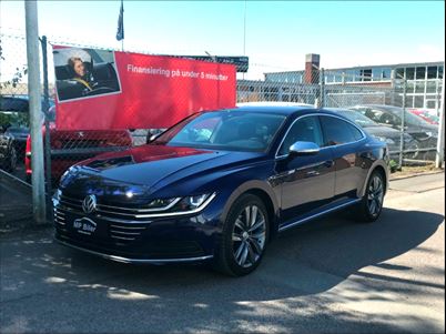 VW Arteon TDi 150 Elegance DSG (2018), 22.000 km, 419.900 Kr.