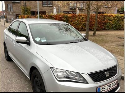 Seat Toledo 1,4 TSi 125 Style DSG, 76.000 km, 124.900 Kr.