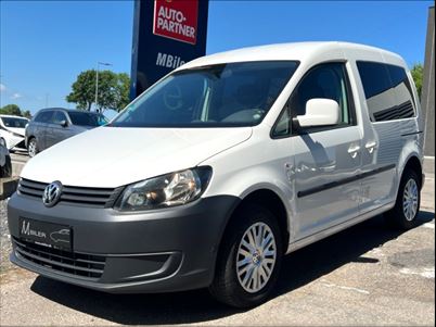 VW Caddy TSi 85 Van (2014), 167.000 km, 54.700 Kr.