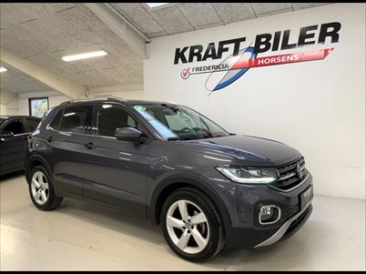 VW T-Cross 1,0 TSi 110 Style DSG, 37.000 km, 249.999 Kr.