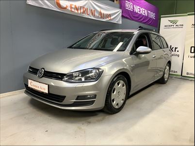 VW Golf 1,6 TDi 110 Comfortline Variant BM 5d (2015), 247.000 km, 74.900 Kr.