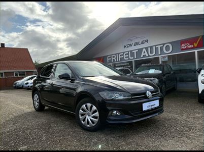 VW Polo 1,0 TSI Comfortline 95HK 5d (2018), 142.000 km, 124.800 Kr.