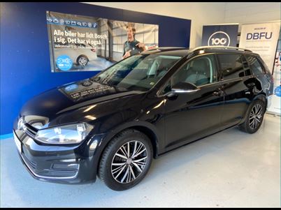 VW Golf VII 1,4 TSi 125 Allstar Variant DSG BM, 121,000 km, 149,800 Kr.